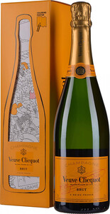 Veuve Clicquot, Brut, gift box with Colouring Poster