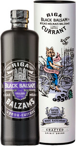 Латвийский ликер Riga Black Balsam Currant, in tube, 0.5 л