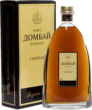 In the photo image Dombay Cognac, gift box, 0.5 L