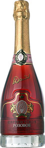 DZIV, Derbent Rossiyskoe Champagne, Rose Semi-Sweet, souvenir bottle