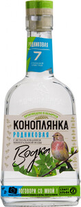 Белорусская водка Коноплянка Родниковая, 0.5 л