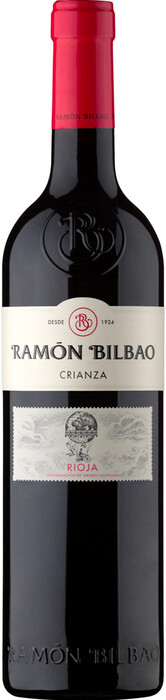 На фото изображение Bodegas Ramon Bilbao, Crianza, Rioja DOC, 2017, 0.75 L (Бодегас Рамон Бильбао, Крианса, 2017 объемом 0.75 литра)
