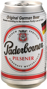Paderborner, Pilsener, in can, 0.33 л
