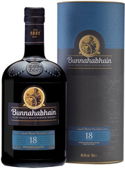 Виски Bunnahabhain 18 Years Old, in tube, 0.7 л