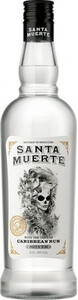 Santa Muerte Silver With the taste of Caribbean Rum, 0.5 L