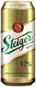 Steiger 12% Svetly, in can, 0.5 л