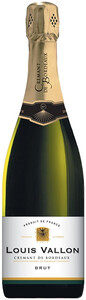 Шампанское Louis Vallon, Cremant de Bordeaux AOC Brut