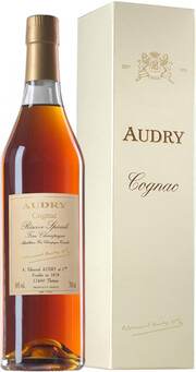 In the photo image Audry, Reserve Speciale Fine Champagne, gift box, 0.7 L
