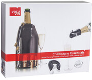 Vacu Vin, Champagne Essentials, gift set of 3 pcs