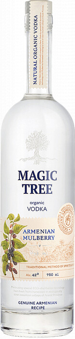 На фото изображение Magic Tree Mulberry, 0.75 L (Мэджик Три Тутовая объемом 0.75 литра)