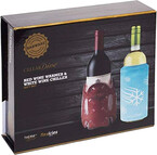 CellarDine, Red Wine Warmer & White Wine Chiller, set of 2 pcs, gift box