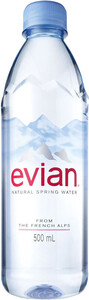 Минеральная вода Evian Still, PET Prestige, 0.5 л