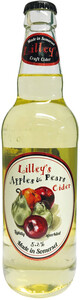 Сидр Lilleys Cider, Apples & Pears, 0.5 л