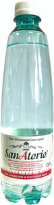 СанАторио газированная, в пластиковой бутылке, 0.5 л