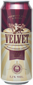 Staropramen Velvet, in can, 0.44 л