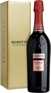 Merotto, Grani Rosa di Nero, Rose Brut Gran Cuvee, gift box, 1.5 л