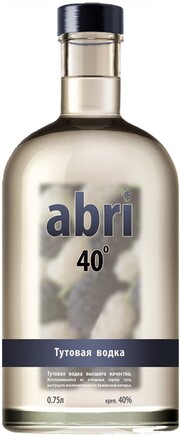 На фото изображение Abri, Tuta, 0.5 L (Абри, Тутовая водка объемом 0.5 литра)