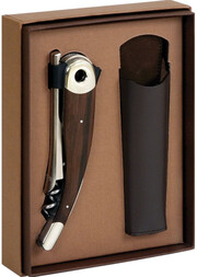 Vacu Vin, Corkscrew, Brown, gift box with case
