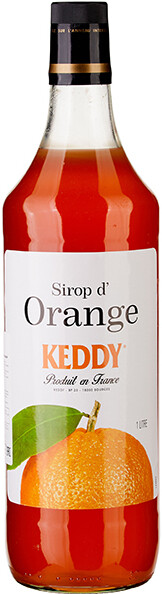 На фото изображение Monin, Keddy Orange, 1 L (Монин, Кедди Апельсин объемом 1 литр)