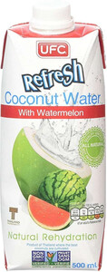 UFC, Refresh Coconut Water with Watermelon, 0.5 L