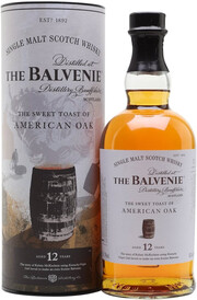 Виски Balvenie, Stories American Oak 12 Years Old, in tube, 0.7 л