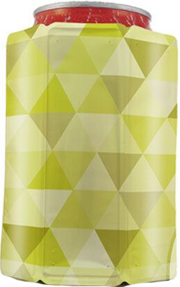 На фото изображение На фото изображение Vacu Vin, Active Cooler, Green Diamond (Ваку Вин, Охладительная рубашка для напитков, Зеленый Бриллиант)