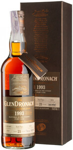 Glendronach, Single Cask Port Pipe, 25 Years Old, 1993, gift box, 0.7 л