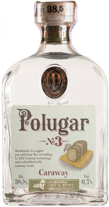 Польська горілка Polugar №3, Caraway, 0.7 л