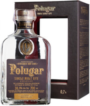 Польська горілка Polugar Single Malt Rye, gift box, 0.7 л