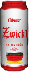 Eibauer Zwickl Naturtrub, in can, 0.5 L