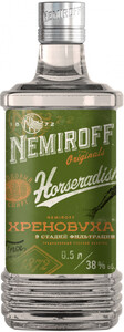 Ароматизированная водка Nemiroff, Hrenovuha, 0.5 л
