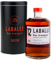 Laballe, 12 Rich, Bas Armagnac AOC, gift box, 0.5 л