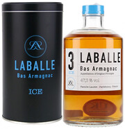 Laballe, 3 Ice, Bas Armagnac AOC, gift box, 0.5 л