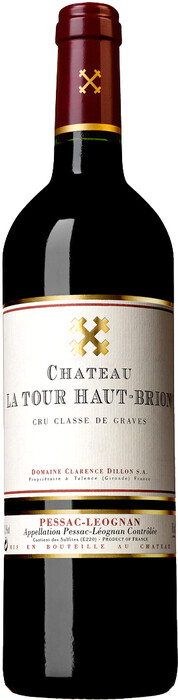 На фото изображение Chateau La Tour Haut-Brion Pessac-Leognan AOC Cru Classe de Graves 2005, 0.75 L (Шато Ля Тур О-Брион (Пессак-Леоньян) Крю Классе де Грав объемом 0.75 литра)