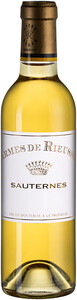 Вино Les Carmes de Rieussec, Sauternes AOC, 2016, 375 мл