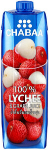 CHABAA, Lychee & Grape Juice, 1 л