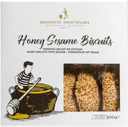 Biscotti Tsoungari, Honey Sesame Biscuits