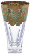Astra Gold, Adagio Natalia Water Glass, Turquoise, set of 6 pcs, 380 мл