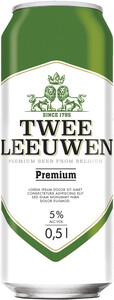 Twee Leeuwen Premium, in can, 0.5 L