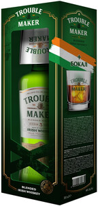 Trouble Maker, gift box with glass, 0.7 л