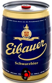 Eibauer Schwarzbier, mini keg, 5 л