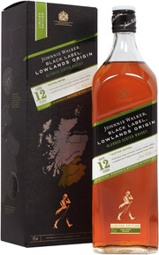 Виски Johnnie Walker, Black Label Lowlands Origin, gift box, 0.7 л