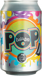 Пиво Baladin, Birra Pop, in can, 0.33 л