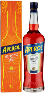 Аперитив Aperol, gift box, 3 л