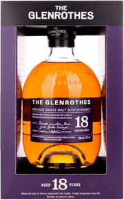 Glenrothes 18 Years Old, gift box, 0.7 л