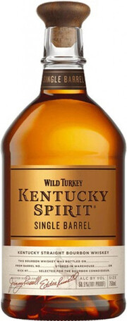 На фото изображение Wild Turkey Kentucky Spirit, 0.75 L (Уайлд Тёки Кентукки Спирит в бутылках объемом 0.75 литра)
