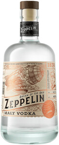 Солодовая водка Zeppelin Malt, 0.5 л
