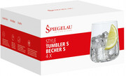 Spiegelau, Style Tumblers, set of 4 pcs, 340 ml