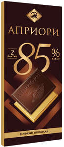 Vernost Kachestvu, Apriori Dark Chocolate 85%, 72 g