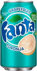 Fanta Grapefruit (Poland), in can, 350 мл
